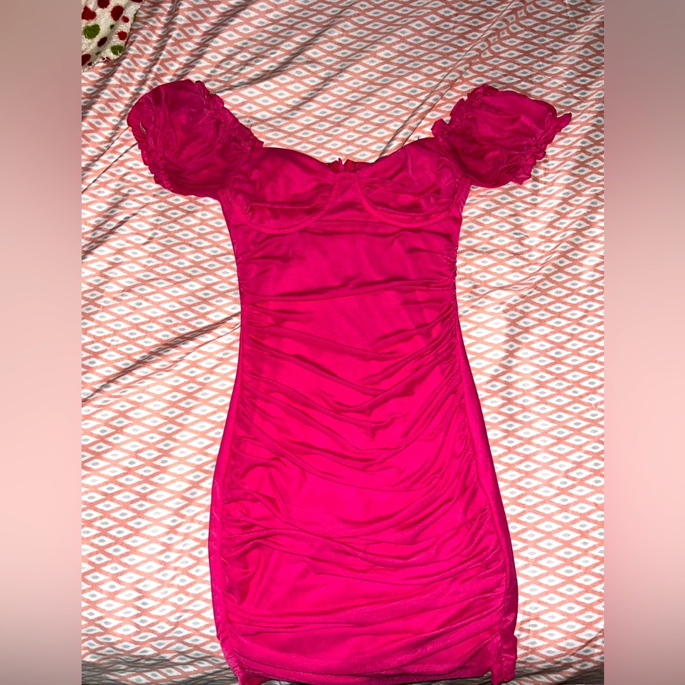 Pink dress